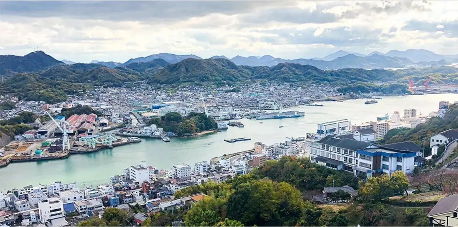 尾道の風景を写した写真