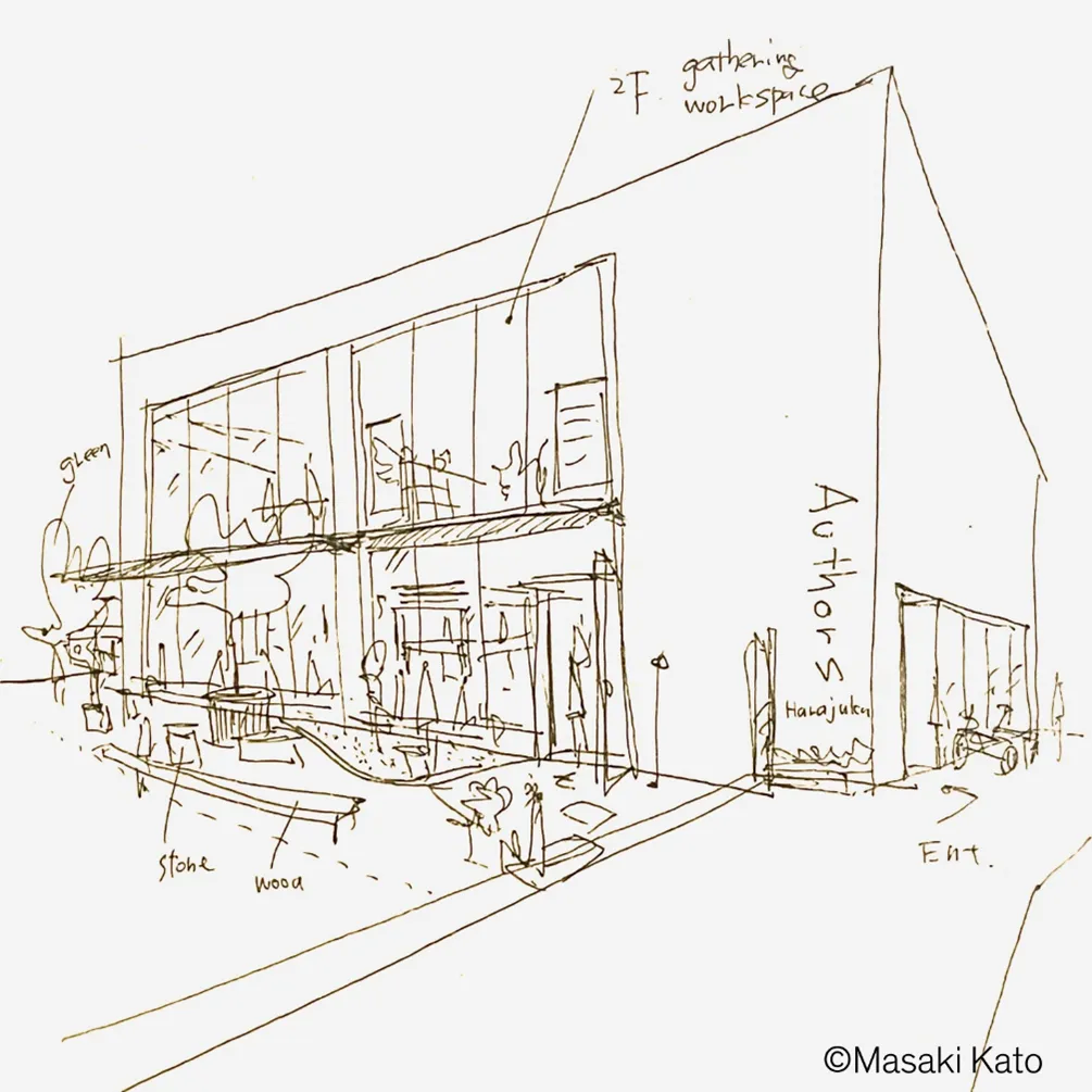 Authors Harajuku 外観イメージ