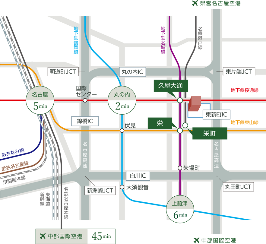 Location & Access イメージSP画像1